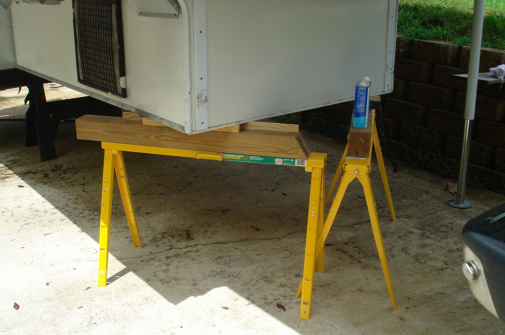 Open Roads Forum Truck Campers Lance front Atwood Jacks